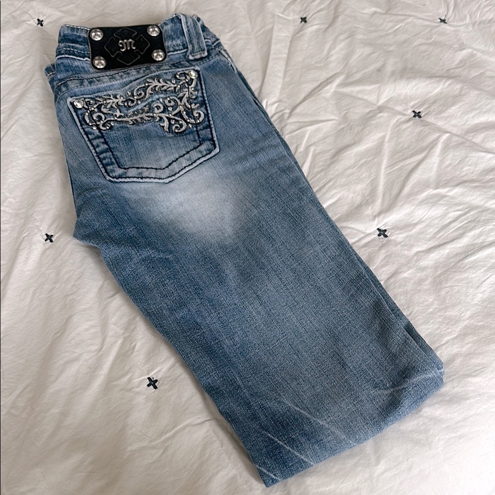 Miss Me straight leg jeans